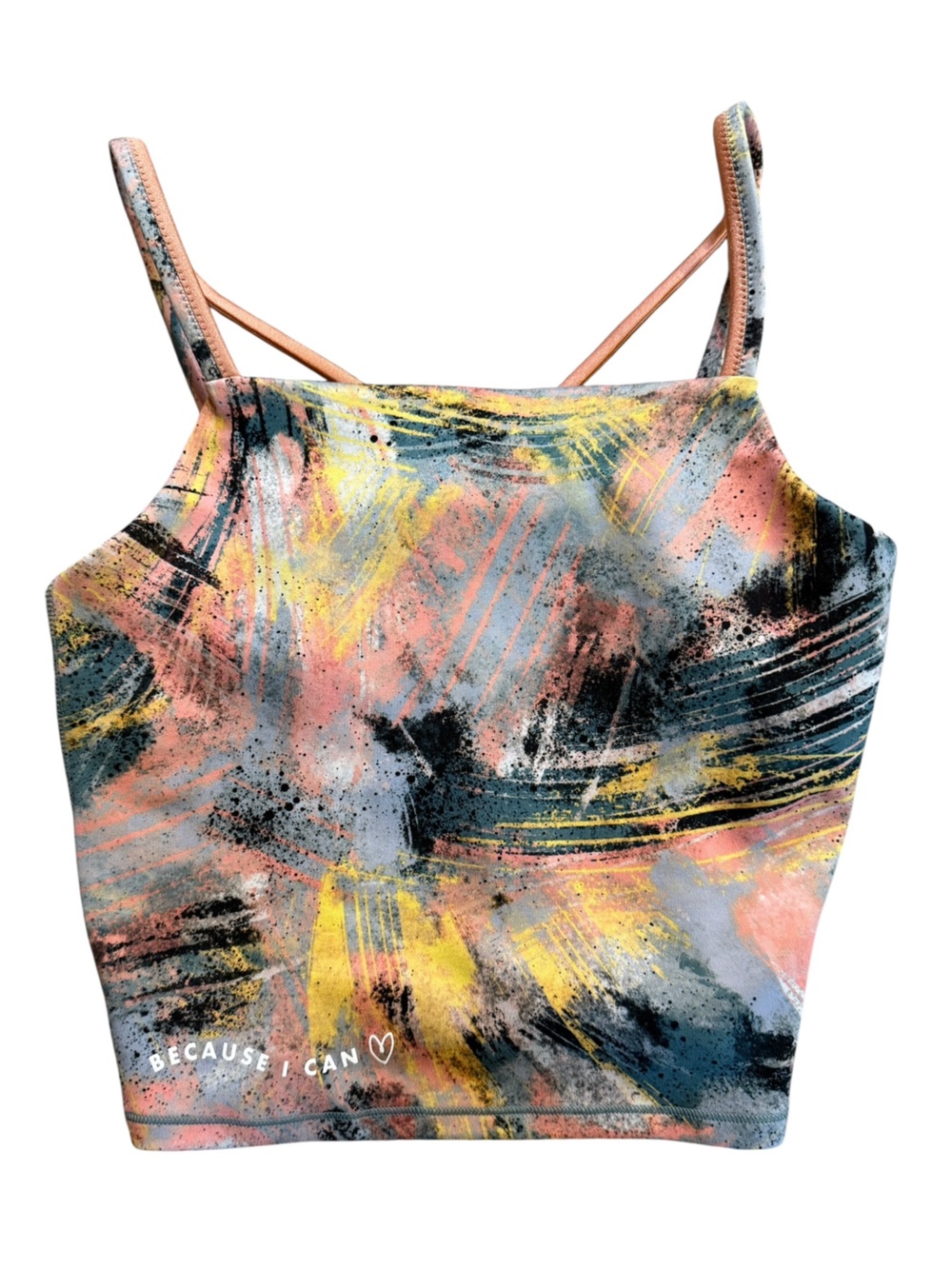 Athleta Girl Large (12 Youth) Multicolor Sports Bra (collab with Simone Biles)